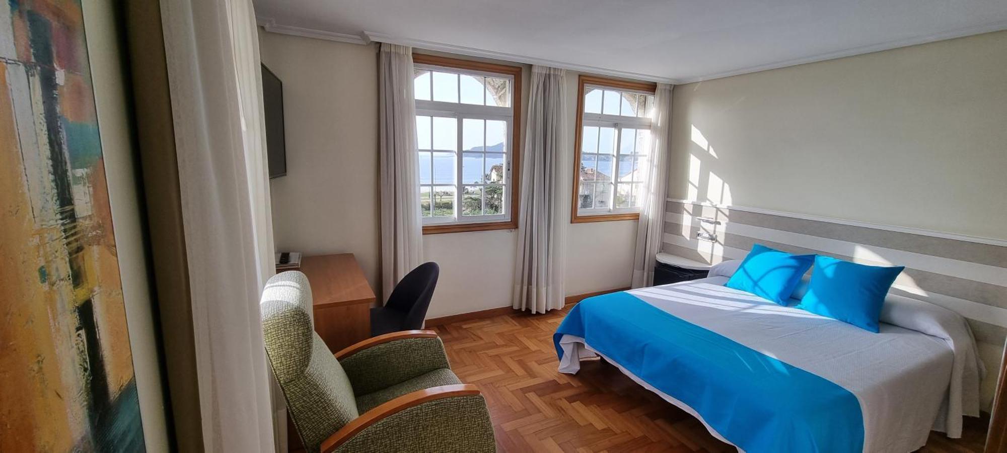 Hotel Miramar Playa America Nigrán Kültér fotó