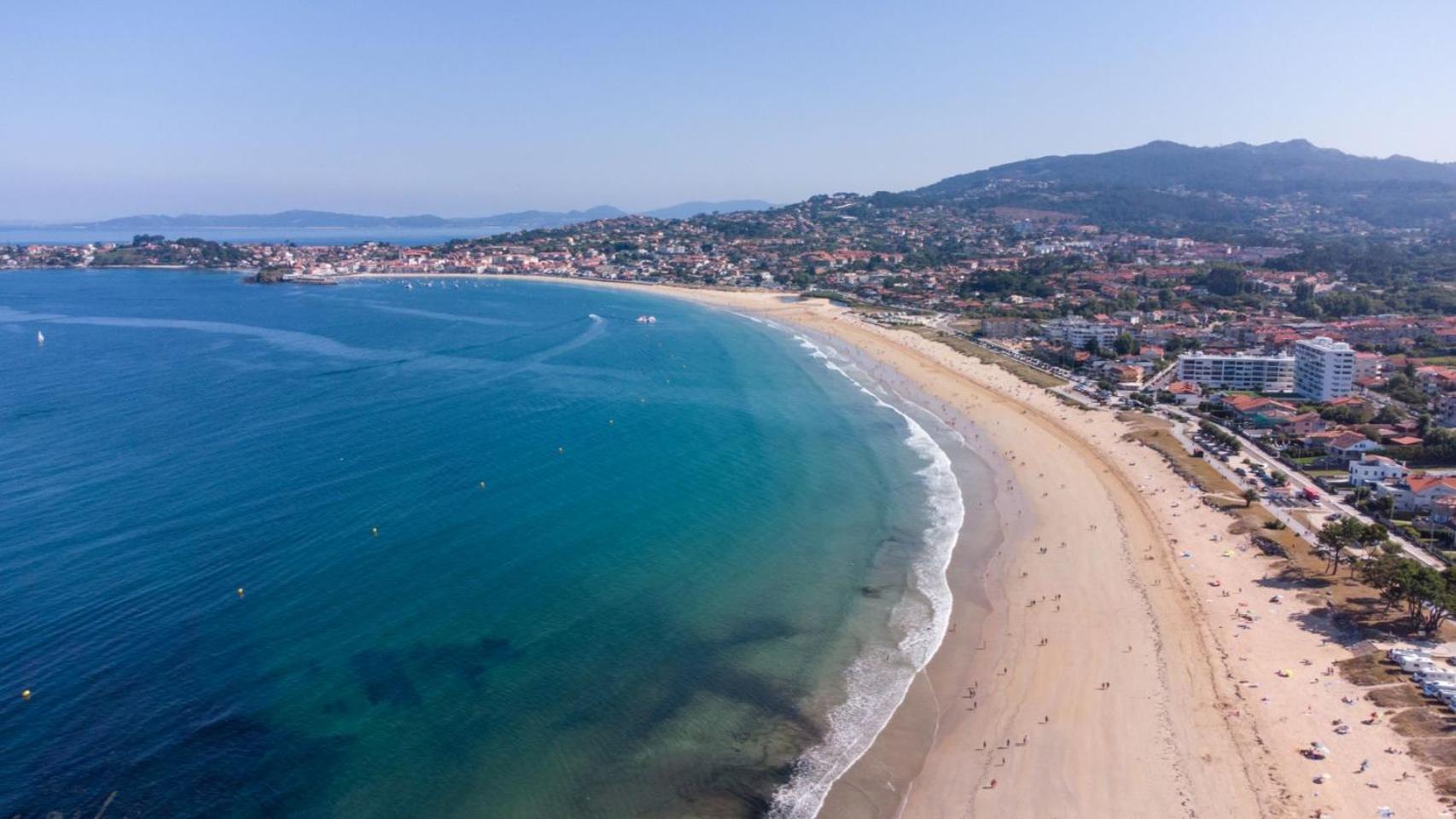Hotel Miramar Playa America Nigrán Kültér fotó
